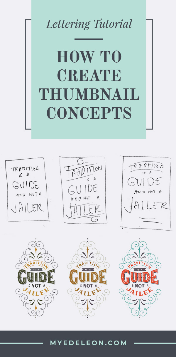 how to create thumbnail concepts